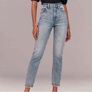 Abercrombie and Fitch High Rise Mom Jeans